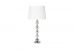 Лампа настольная плафон белый Д24 В60(2) Garda Decor 22-86642 фото