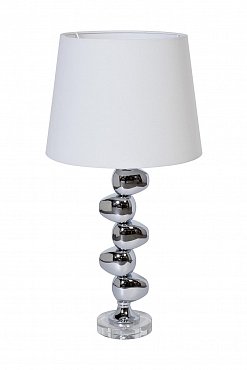 Лампа настольная плафон белый d.35*71см(2) Garda Decor 22-88657 фото