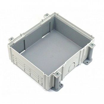 G22 Монтажная коробка под люк в пол на 2 S-модуля, в бетон, глубина 80-130 мм, пластик Simon Connect фото